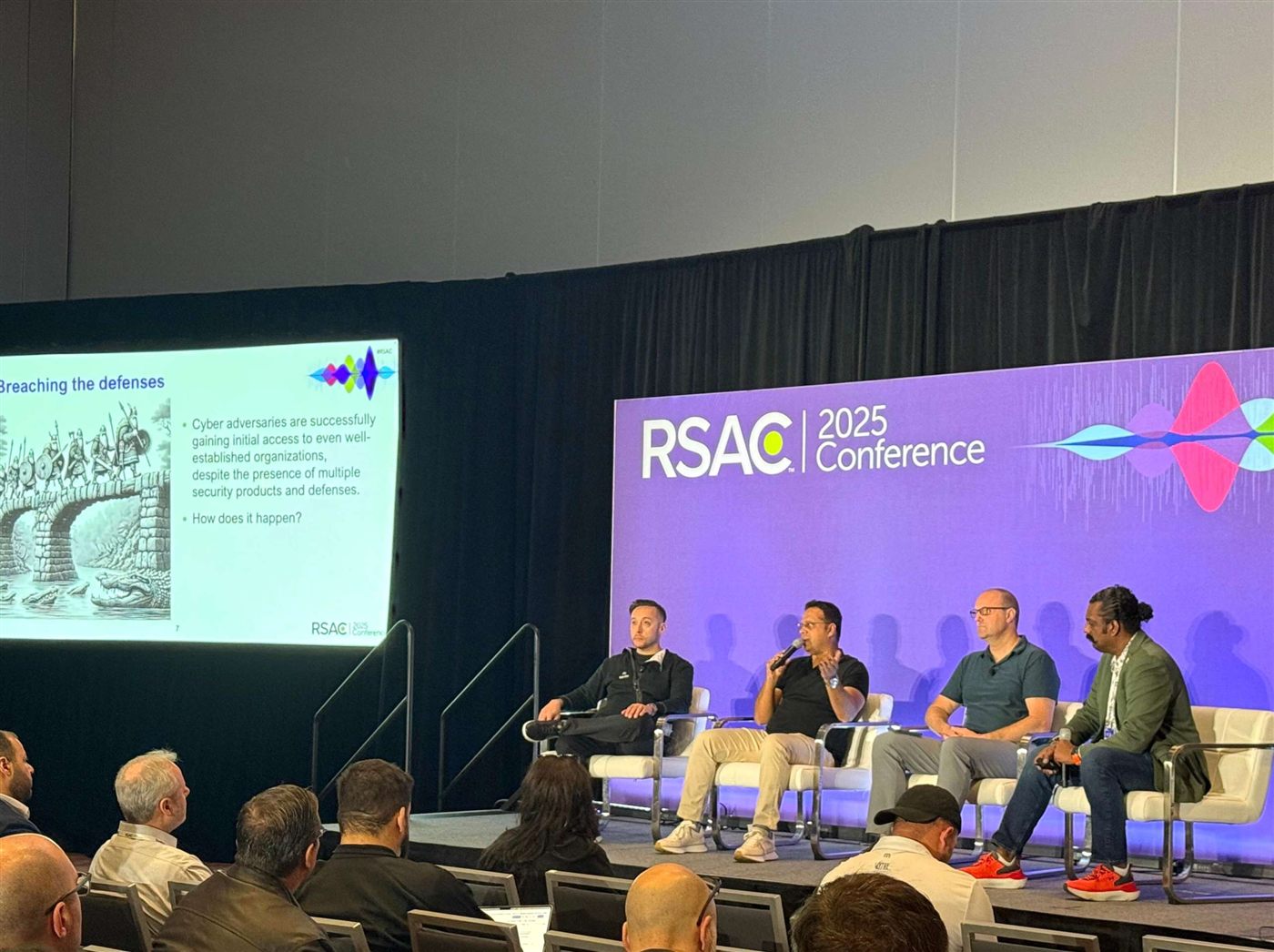 Abhijith B R at RSA Conference 2025