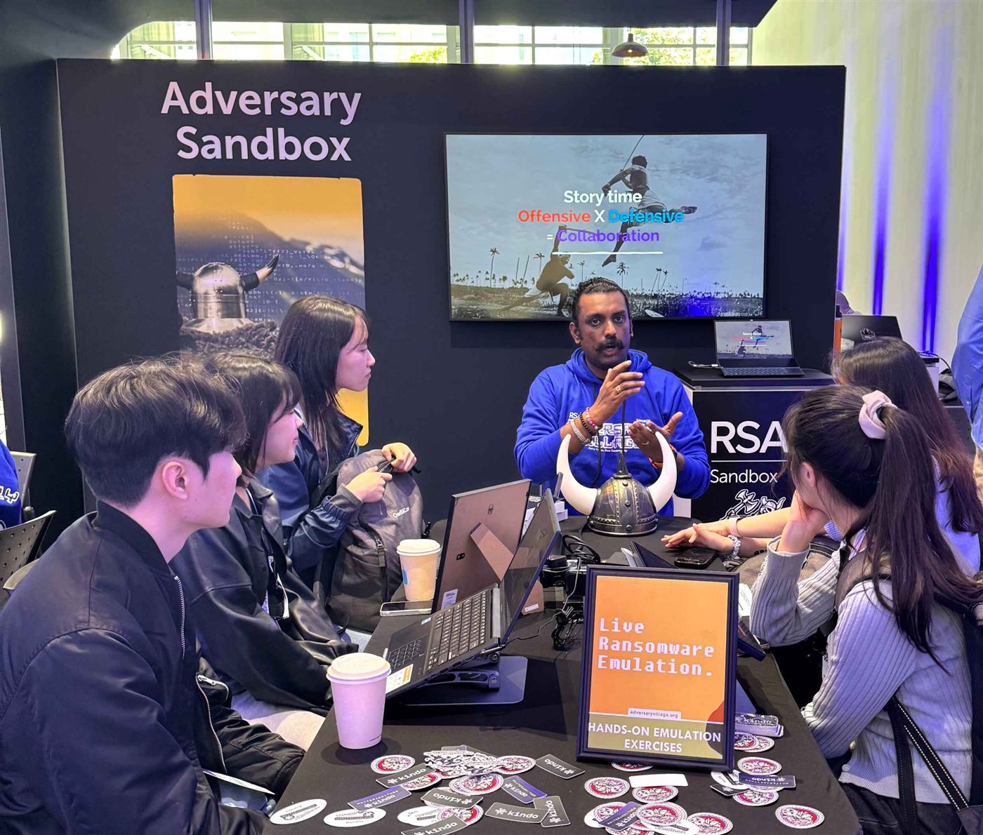 Abhijith B R at RSA Conference 2025