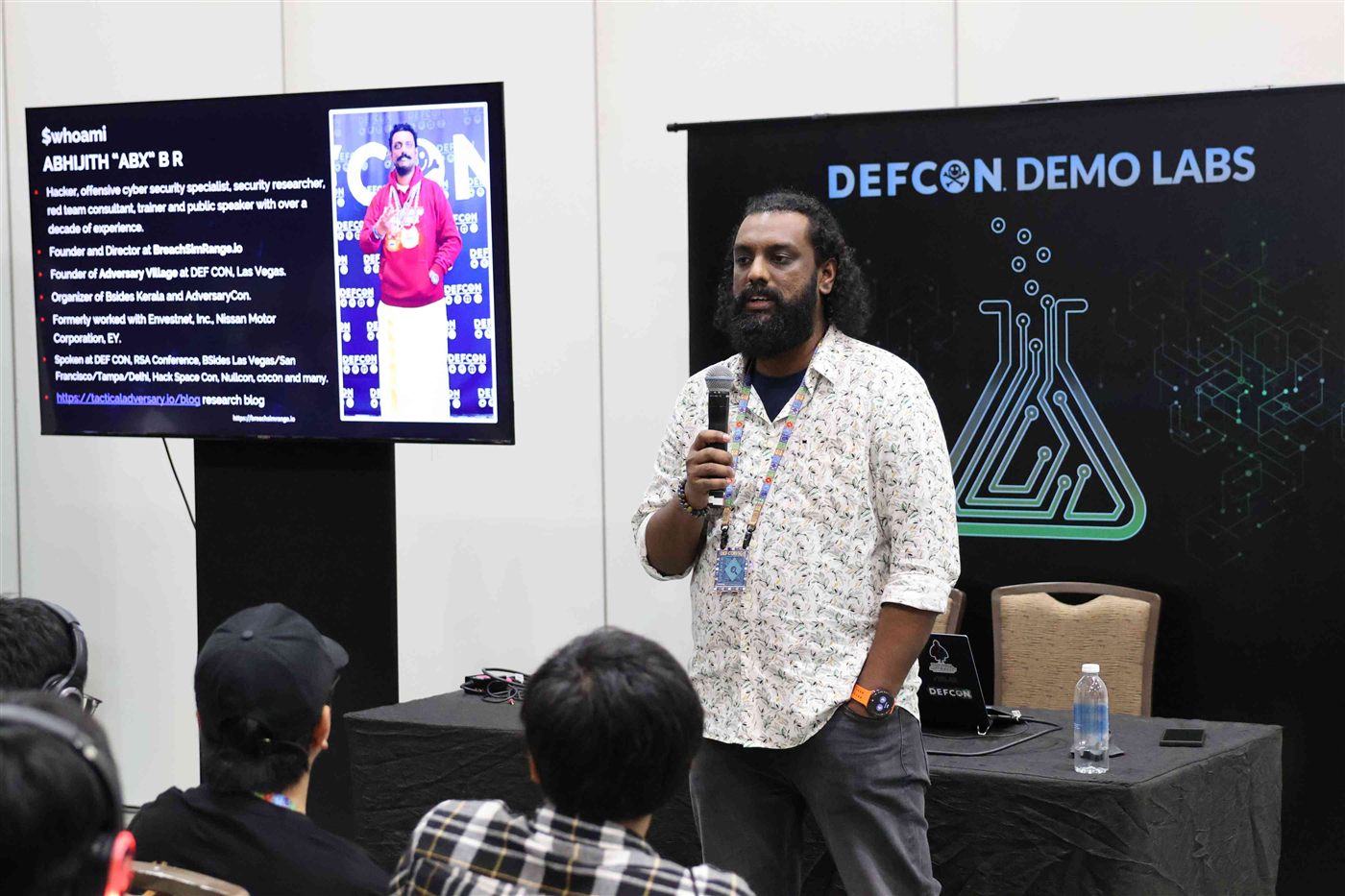 Abhijith B R at DEF CON Singapore 2026 Demo Labs
