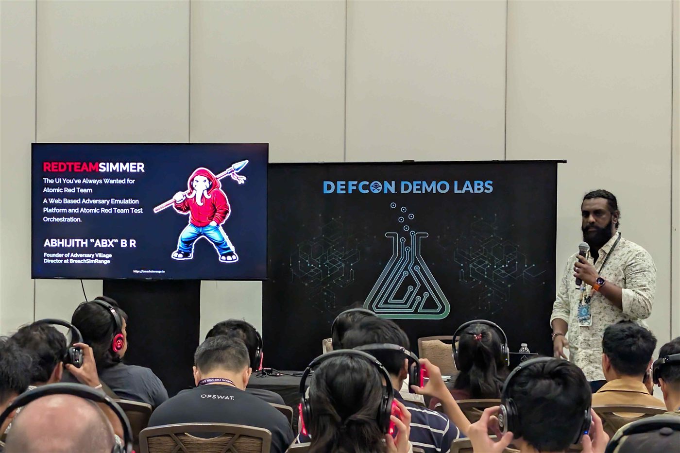 Abhijith B R at DEF CON Singapore 2026 Demo Labs