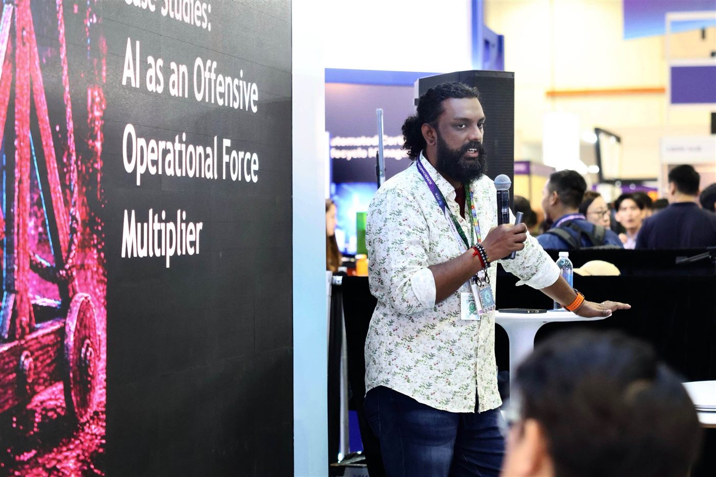 Abhijith B R at Milipol TechX (MTX) Singapore 2026