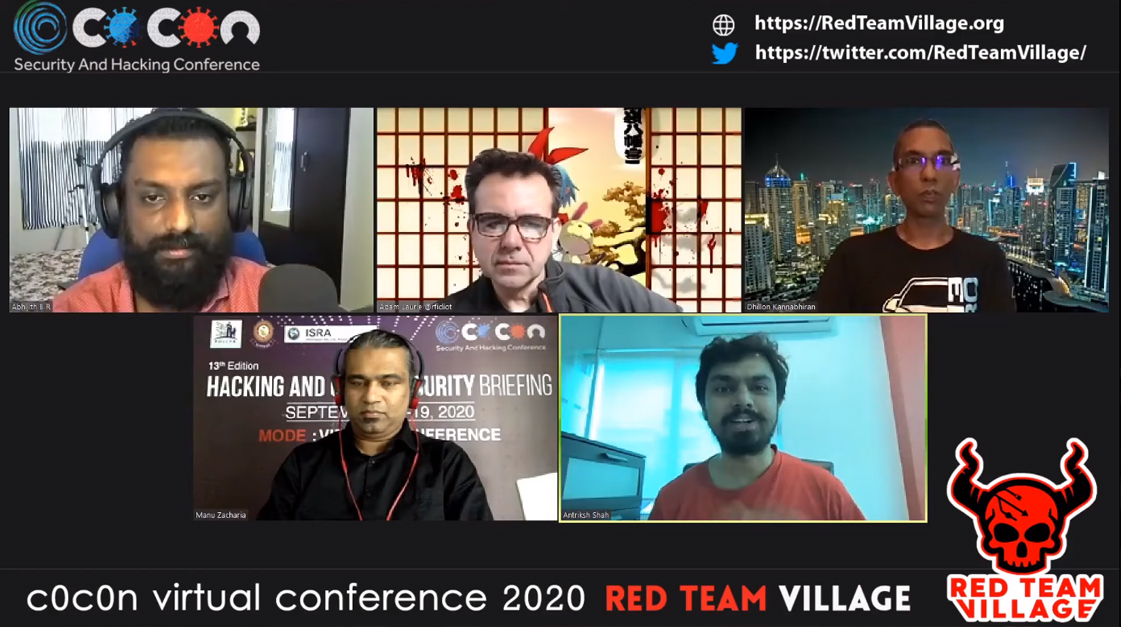c0c0n 2020 | Panel: Red Team Village kick-off session
