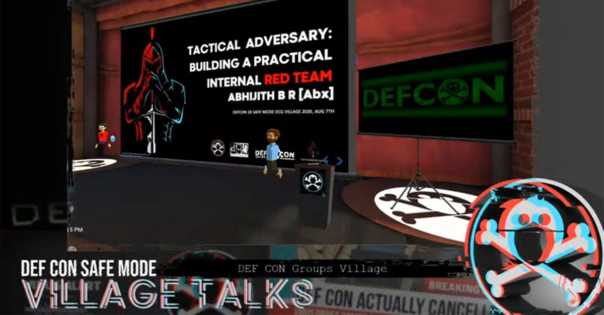 DEF CON 28 DCG Village | Tactical Adversary: building a practical internal red team