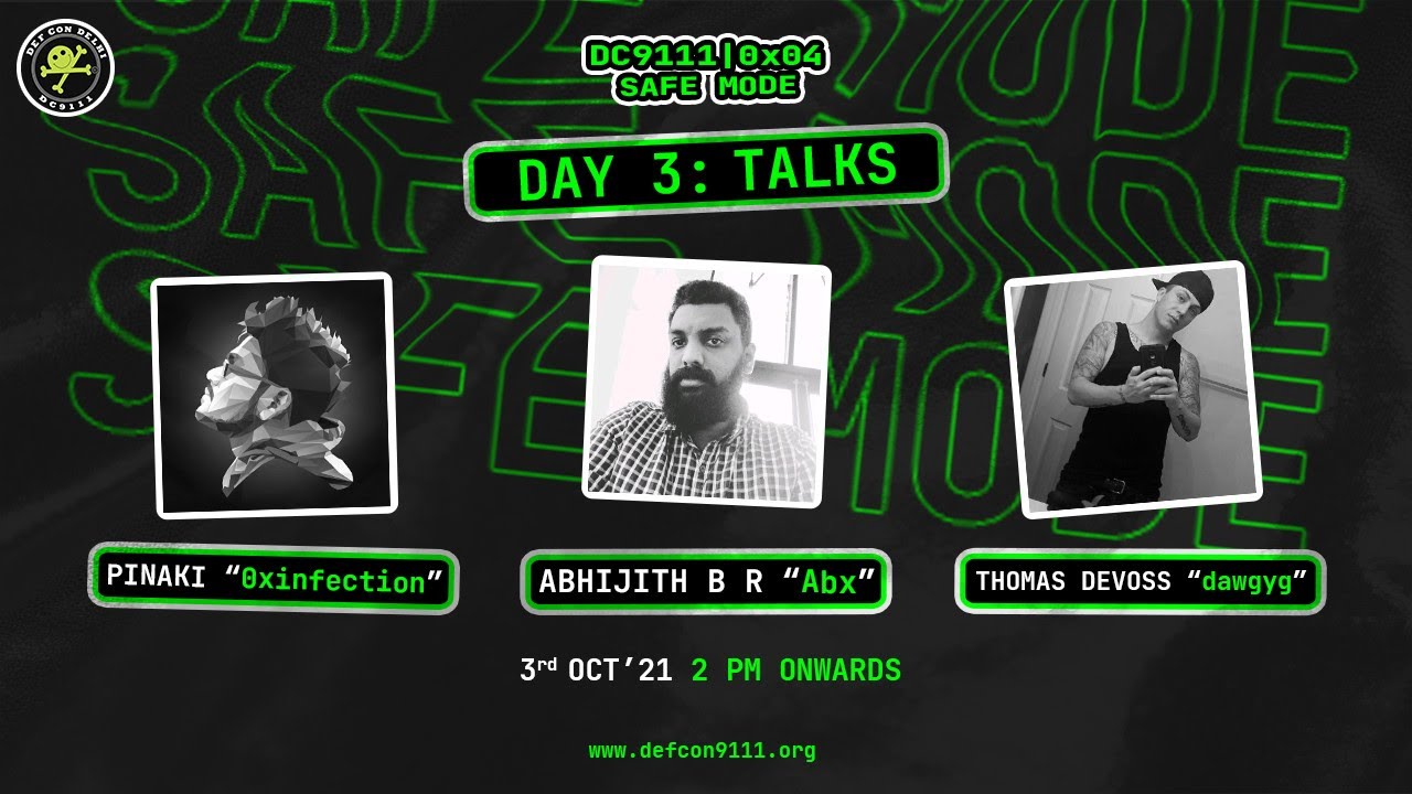 DEF CON Group Delhi 2021 | Red Teaming 101